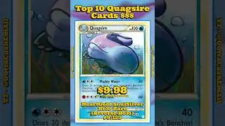 Top 10 RAREST Quagsire Pok&eacute;mon Cards Ever! #pokemon #pokemoncards #pokemontcg #pok&eacute;mon #top10 #tcg