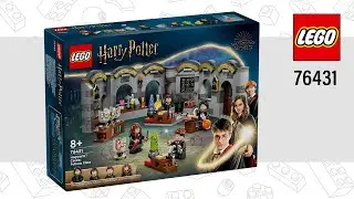 LEGO&reg; Harry Potter&trade; Hogwarts Castle: Potions Class (76431)[397 pcs] Speed Build @TopBrickBuilderLite