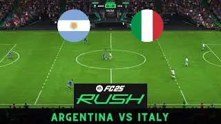 FC 25 - Rush Gameplay | Argentina vs Italy | PS5&trade; [FULL HD 1080P]