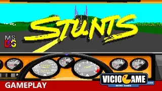 🎮 Stunts (MS-DOS) Gameplay