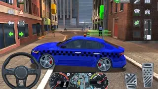 City Taxi Sim 3D - Realistic Car Driving Games Android iOS Gameplay #66
