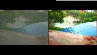Intelligent-software-anti-fog test video of D1 Real Time 4 CH DVR Card
