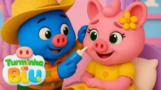 🎶Manga Manguinha | CLIPE INFANTIL | Musica para crian&ccedil;a, Desenho animado infantil - Turminha do Blu 