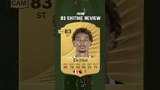 83 Ekitike Review in EA FC 26, he's really good for the first WLs  😌 #shorts #short #fc26 #eafc26