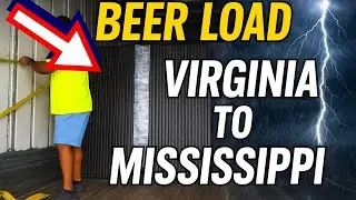 Beer Load Virginia to Mississippi ##bigleveltrucking #youtubeshorts #howto #youtube 