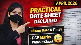 NIOS April 2026 Date sheet Declared 🔥 Practical dates, Hall Ticket  & Pcp Marks update