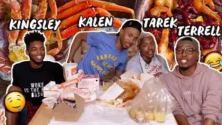 SEAFOOD BOIL MUKBANG ft. Kingsley, Kalen Allen, Terrell Grice | Tarek Ali