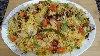 vegetable biryani recipe || veg pulao || Cook Dish Dine