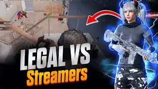 LEGAL vs Streamers 🔥 | Insane BGMI Fight Highlights