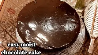 Easy Super Moist  Chocolate Cake | How to make Moist chocolate  Cake  | Classic Bites- (Urdu/Hindi)