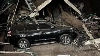 Businesses linked to Kiambu Gov Wamatangi along Douglas Wakiihiru rd behind Nyayo Stadium demolished