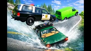 BeamNG Toons Adventures 🚗💥 | Funny Cartoon Crashes 😂🔥 | Kids Animation Show 🎨🌍
