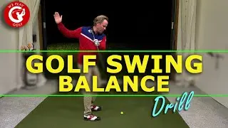 More balance in your GOLF SWING with this golf drill