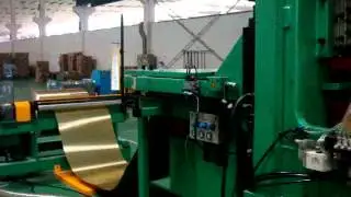 125TON H type fin press line,12.7*60rows*4 progression fin die, for one row stacker
