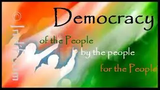 Democracy & universal adult franchise by Ms Nisha