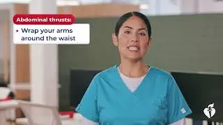 How to help an adult in a choking emergency