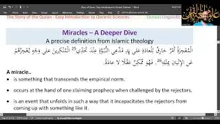 Miracles - A precise theological definition of a miracle