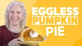 Easy Eggless Pumpkin Pie with Fresh Pumpkin