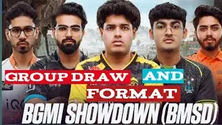 BMSD 2025 Group Draw and Format Details . / BGMI 2025/ #BGMI2025 #oceansharma #jonathan #iqoosoul