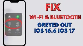 How to fix iPhone wi-fi and bluetooth greyed out after iOS update