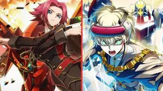 Code Geass Lost Stories KMF Skills (Shalio y Kallen Guren_Tokunishiki)