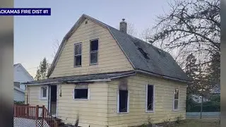 Vacant house in Oregon City damaged in fire