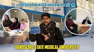 How to get result in MBBS Russia?!😬🇷🇺| Yaroslavl State Medical University Vlog Hindi