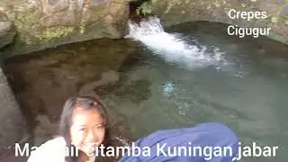 Di Citamba Cigugur kuningan jabar Ada sumber mata air