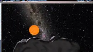 Comet ISON Starry Night Software (zoomed in on comet)