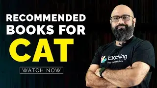 Recommended Books For CAT | Best books for CAT self Preparation 2021 | Ekoching