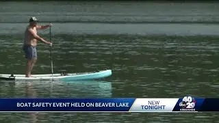 Boat safety event held on Beaver Lake