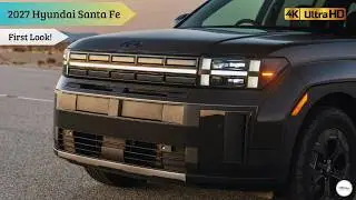 New 2027 Hyundai Santa Fe: FIRST LOOK!