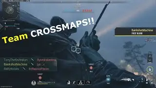 WE ARE THE CROSSMAP TEAM! | Off-Spawn TEAM Throwing Knives | MW2 S&D