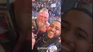 Brock Lesnar Celebrate New Championship Title WWE Day 1
