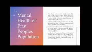 Assimilation Policy & Impacts on First Peoples Health