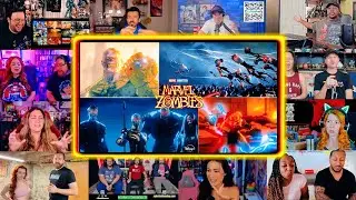 MARVEL ZOMBIES Official Trailer Reaction Mashup 