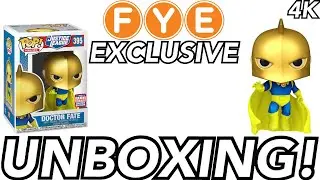 DOCTOR FATE Funko 2021 SCLE FYE Exclusive (Funko POP!) Unboxing and Review With Commentary