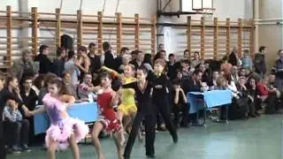 Csenge &eacute;s Csabi Gyerek II. halad&oacute; samba