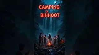Camping Horror Story in Hindi | भूतिया औरत झरने में दिखी | True Scary Story, #darkadastan #shorts