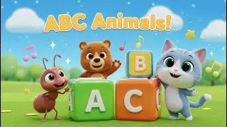 The Animal Alphabet | Learn Animal Names! | Nursery Rhymes