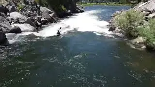 Howard&rsquo;s plunge Payette River Cabarton Run