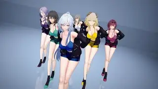 Honkai Starrail 4K MMD - Batter Up 6p (JLW camera)