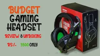 Mpow Gaming Headset | unboxing