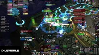 WoW MoP Nazgrim For Science - Wed Day #2 - 25man Heroic ToT - Healing PoV