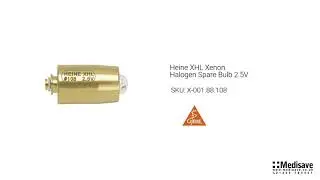 Heine XHL Xenon Halogen Spare Bulb 2 5V X 001 88 108