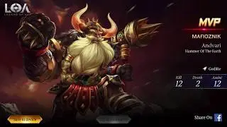 Zeus - Legend of Ace | Full Gameplay | Ranked Match | #LOA