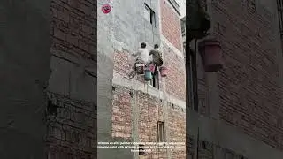 Spider-Man Painter?! 🎨🤯 Elite Rope Skills! #DangerousJob #ExtremeArt