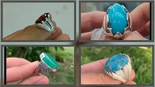 New latest handmade silver chandi rings | chandi rings for men