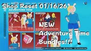 NEW #AdventureTime Bundles In The #Fortnite Shop!