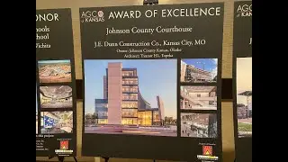 Johnson County Courthouse's recognition in the 2021 AGC Awards